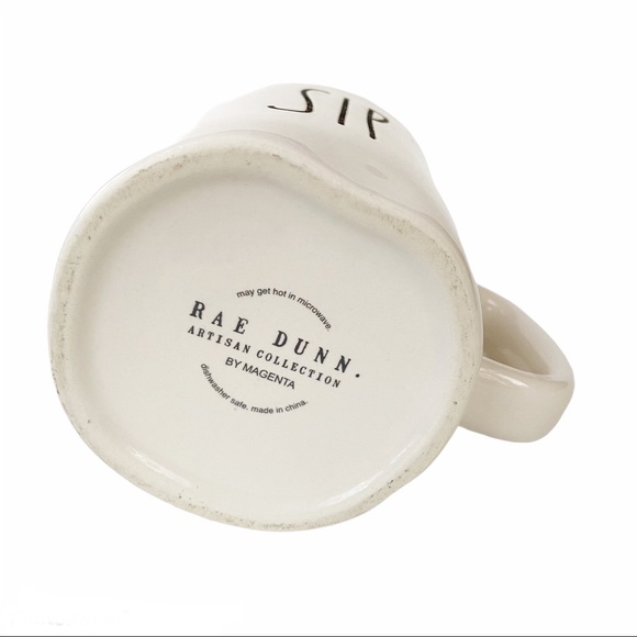 Rae Dunn “SIP” White Ceramic Coffee Mug - Picture 7 of 8